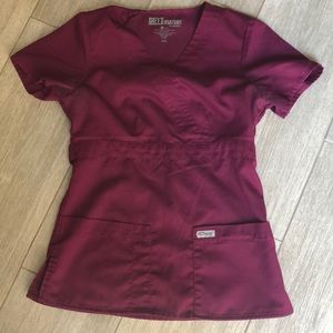 Greys anatomy mock scrub top!